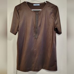 Prada zippered top